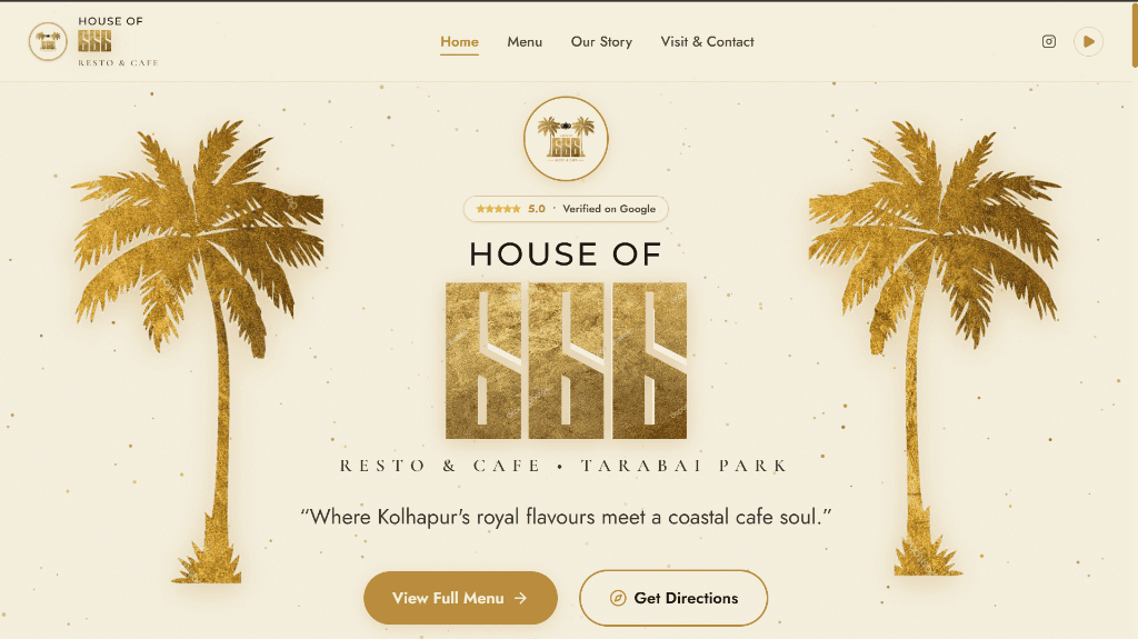 House of 666 — Cafe & Restaurant Experience