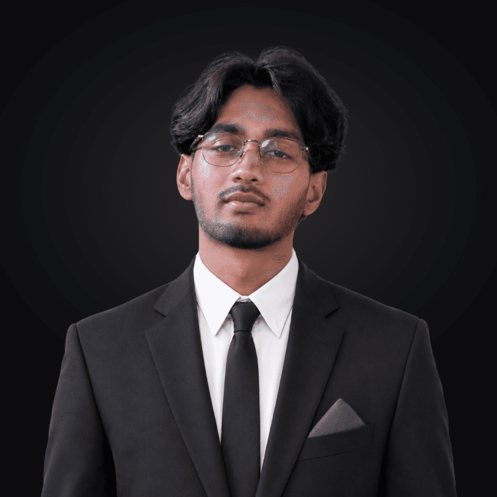 Portrait of Rugved Shelke – Tap to discover StickerDump.exe
